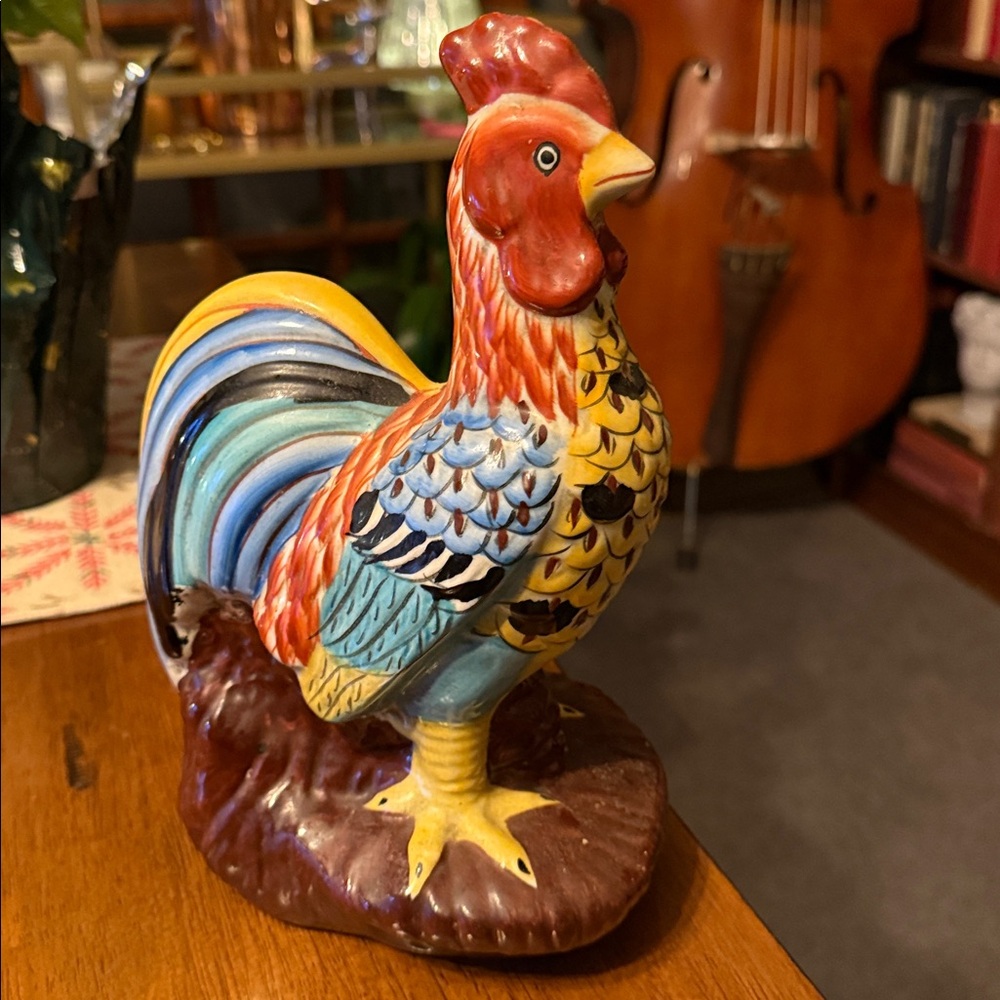 Rooster Figurine made in China